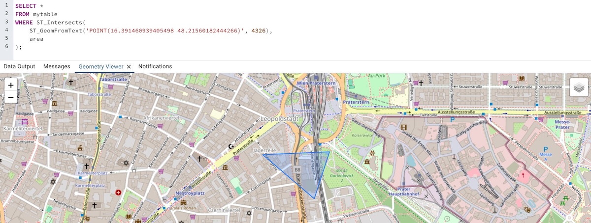 Geographical Data Storage and Analysis with PostGIS and Polygons in PostgreSQL