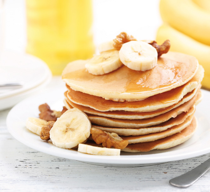 Bananen Protein Pancakes